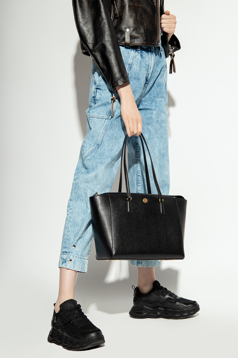 Small robinson leather tote online